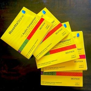 Rosetta Stone Audio Companion CDs 1-5